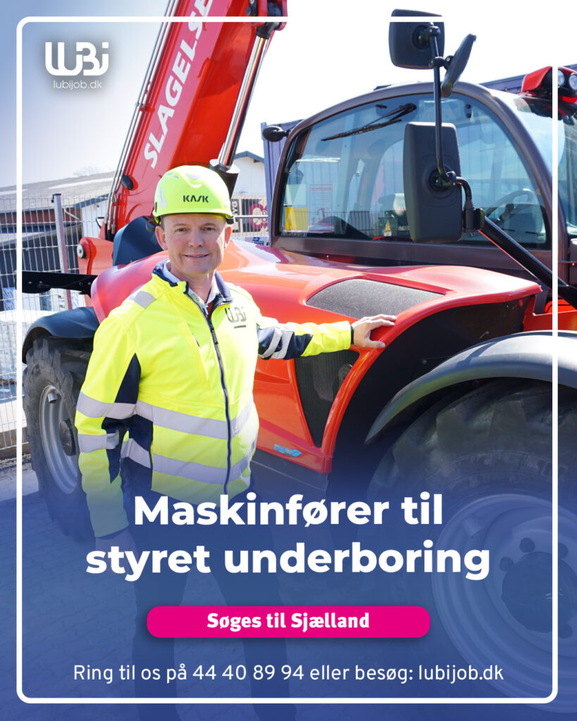 Maskinfører til styret underboring