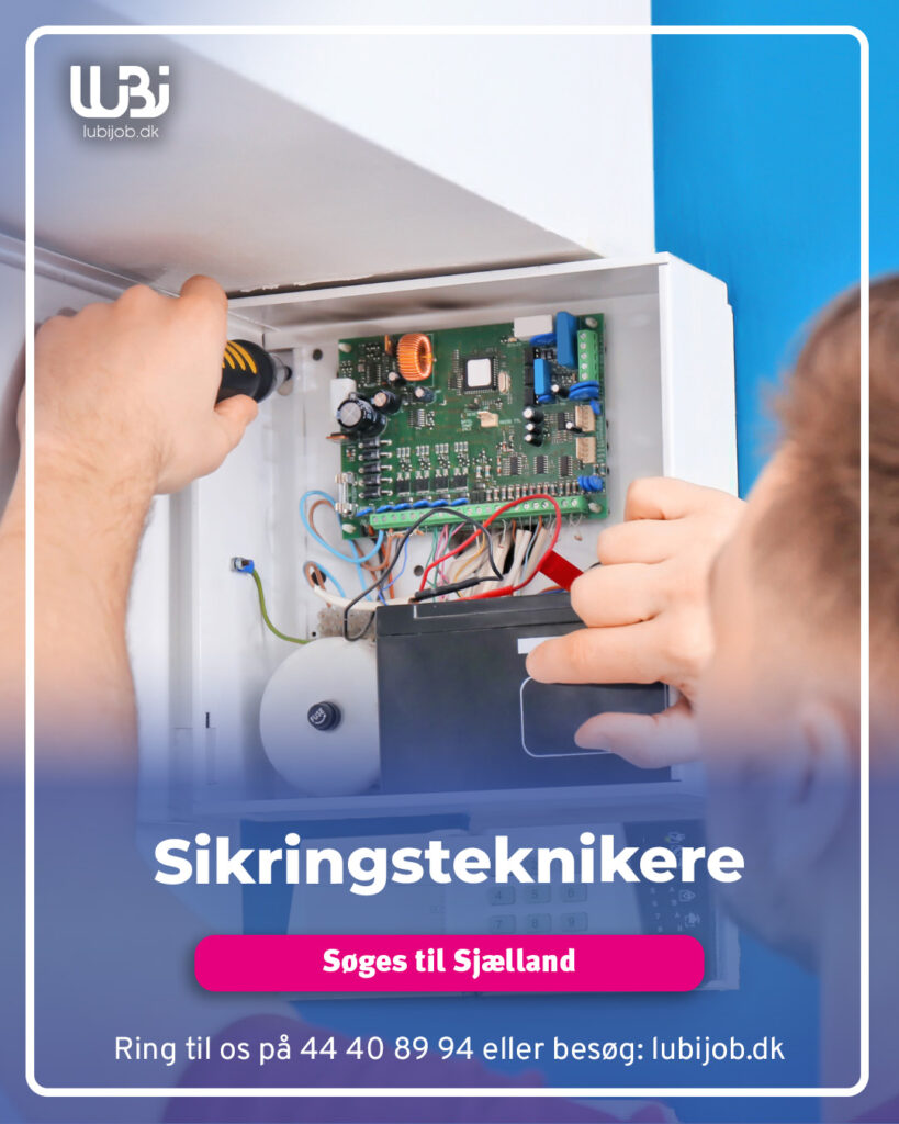 Sikringsteknikere.