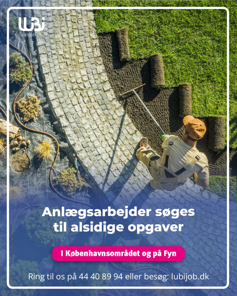 Anlægsarbejder søges til alsidige opgaver