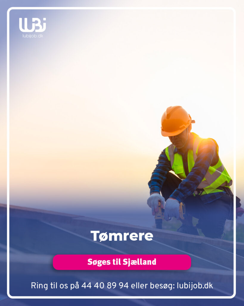 Tømrere til sjælland