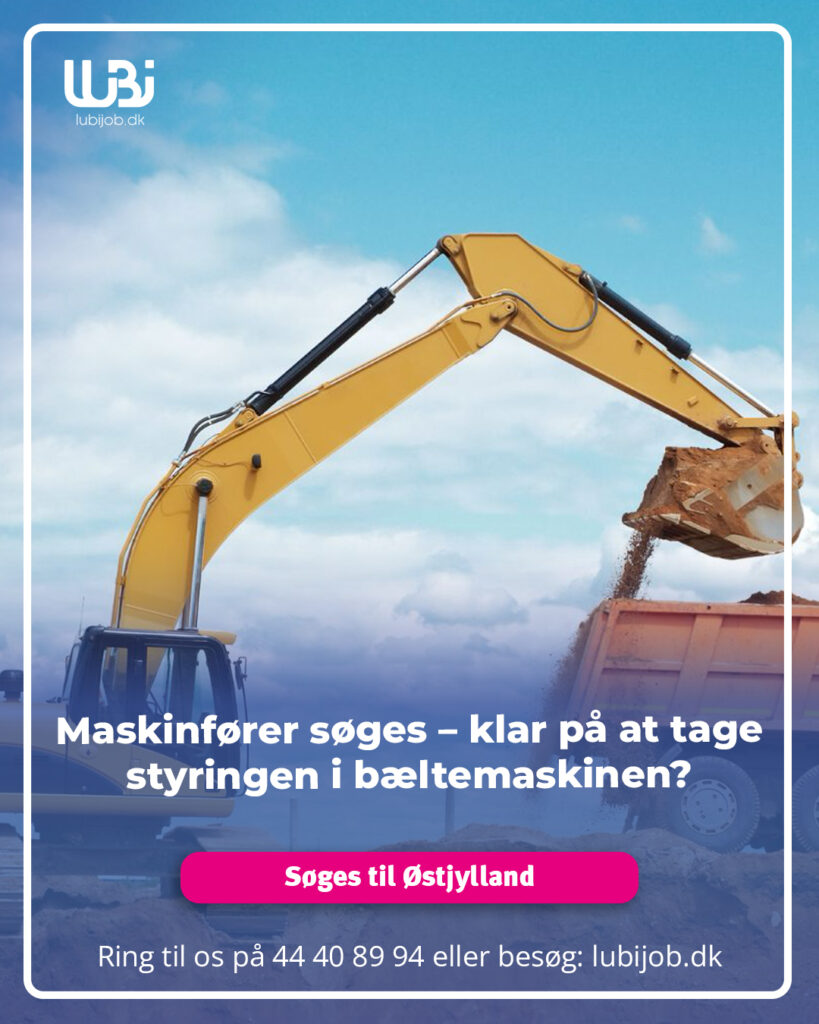 Maskinfører - Østjylland
