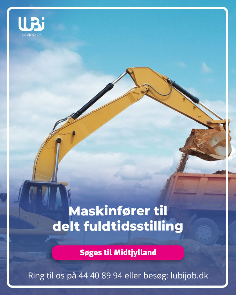 maskinfører - delt stilling