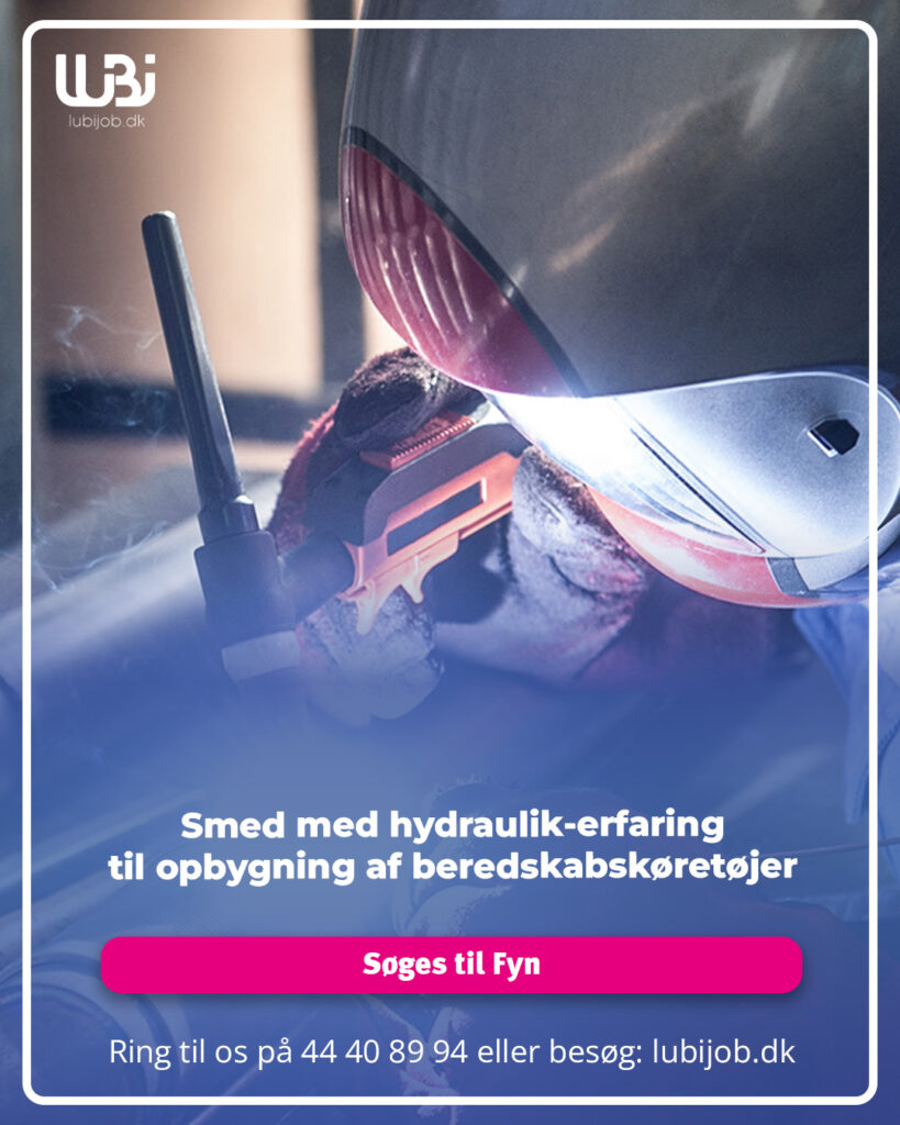 Smed med hydraulik-erfaring til opbygning af beredskabskøretøjer søges