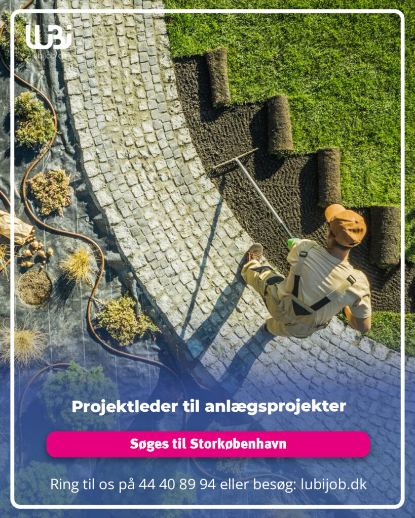Projektleder til anlægsprojekter i Storkøbenhavn - vil du forme fremtidens landskaber?