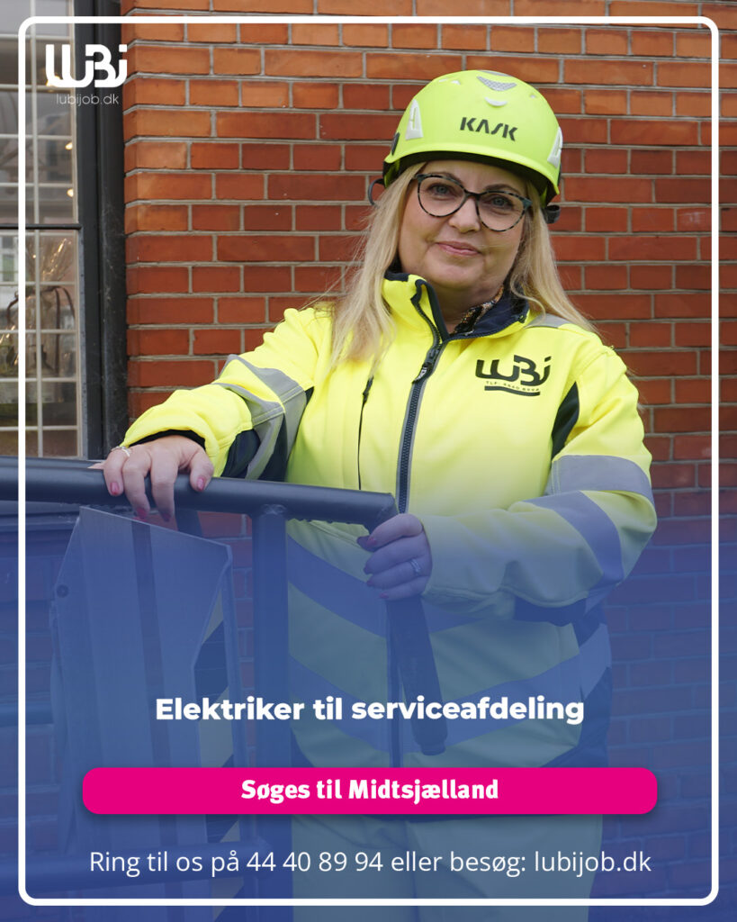 Elektriker søges til serviceafdeling