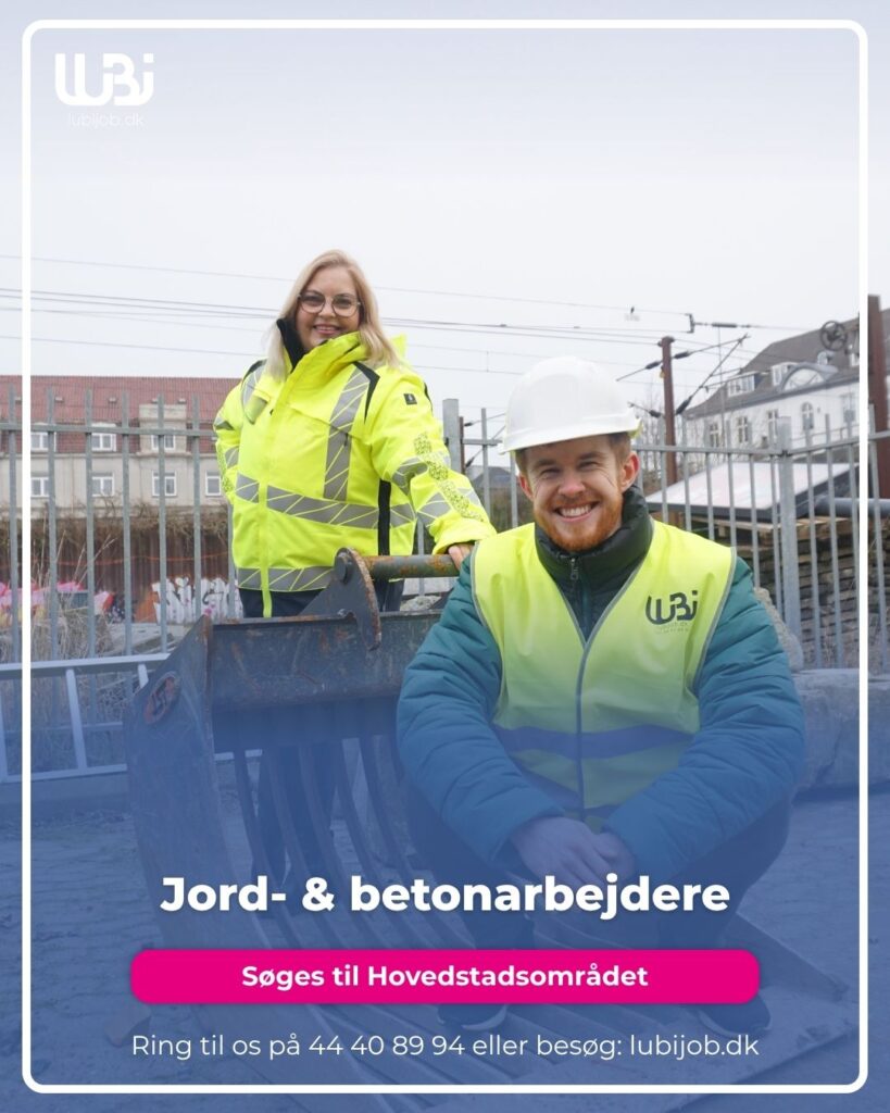 Jord- og betonarbejdere søges