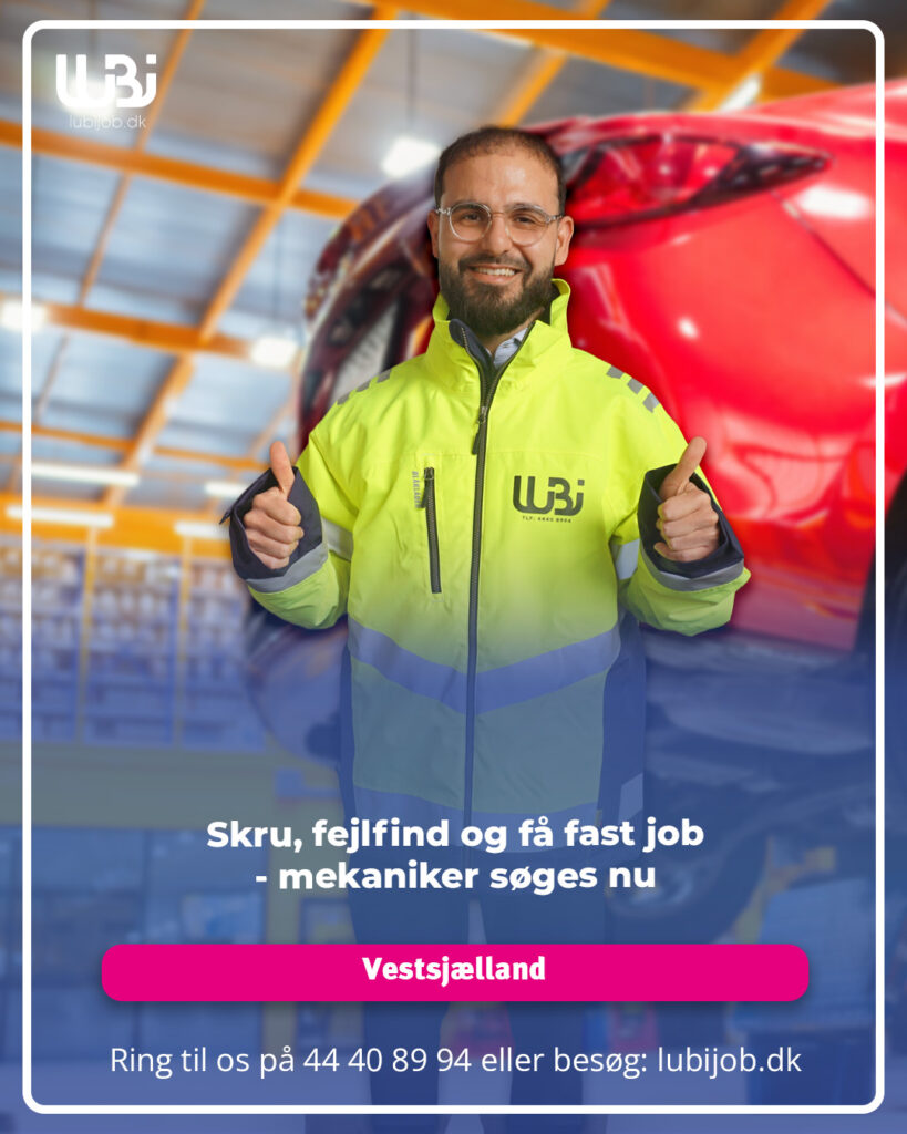 Skru, fejlfind og få fast job - mekaniker søges nu